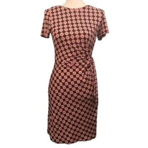 Diane von Furstenberg Geometric Silk Mini Dress, size 4